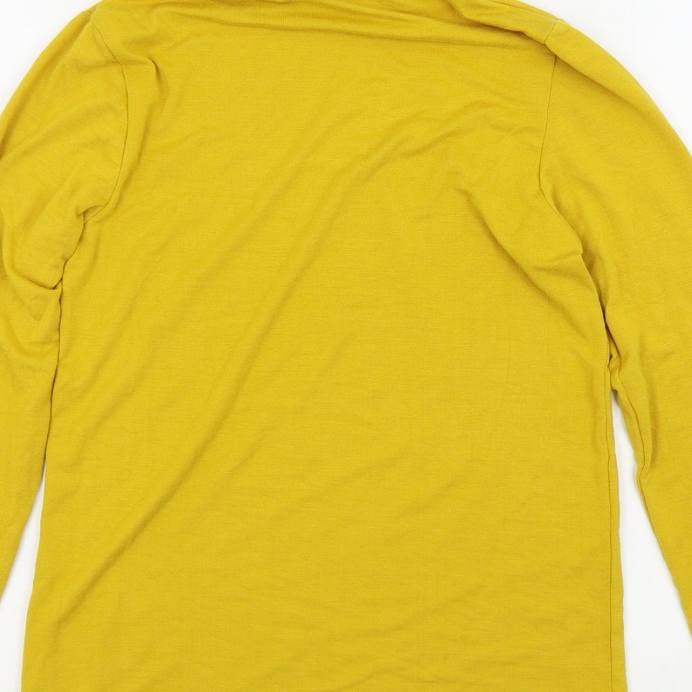 George Womens Yellow   Basic T-Shirt Size 8