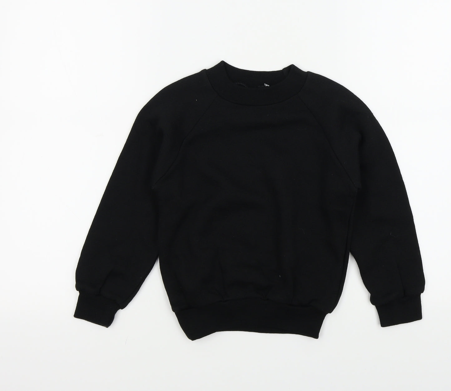 CLASS Boys Black Colourblock  Pullover Jumper Size 5 Years