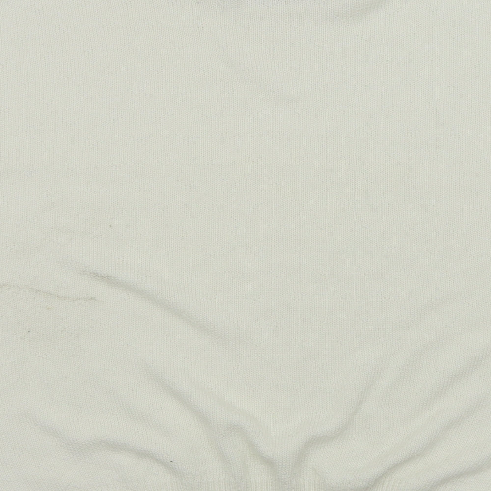 ST MICHAEL Womens White   Pullover Jumper Size 16