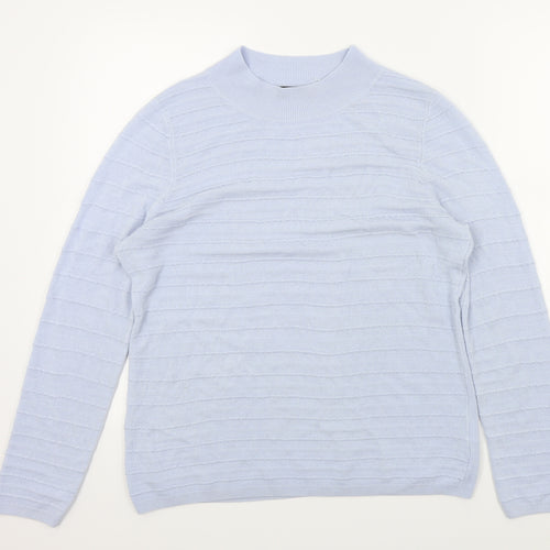 Bonmarché Womens Blue   Pullover Jumper Size M