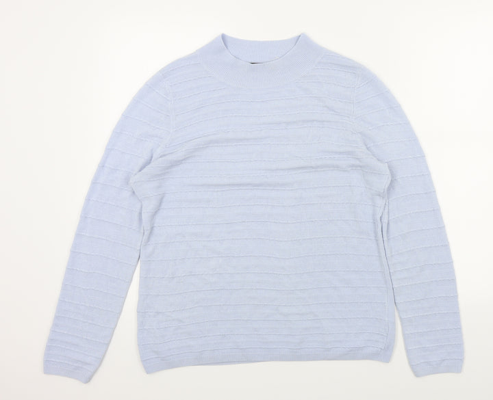 Bonmarché Womens Blue   Pullover Jumper Size M
