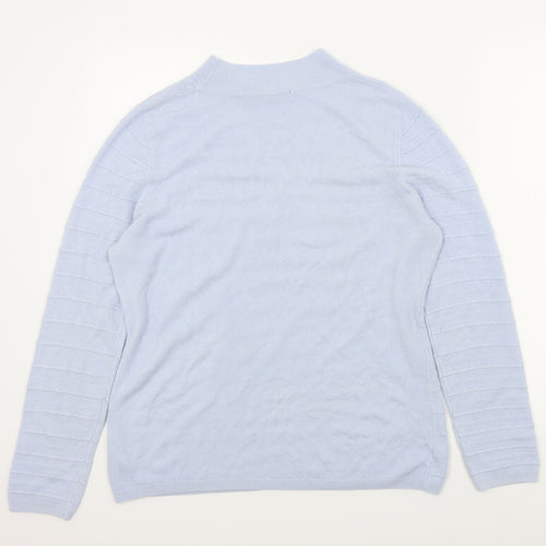 Bonmarché Womens Blue   Pullover Jumper Size M