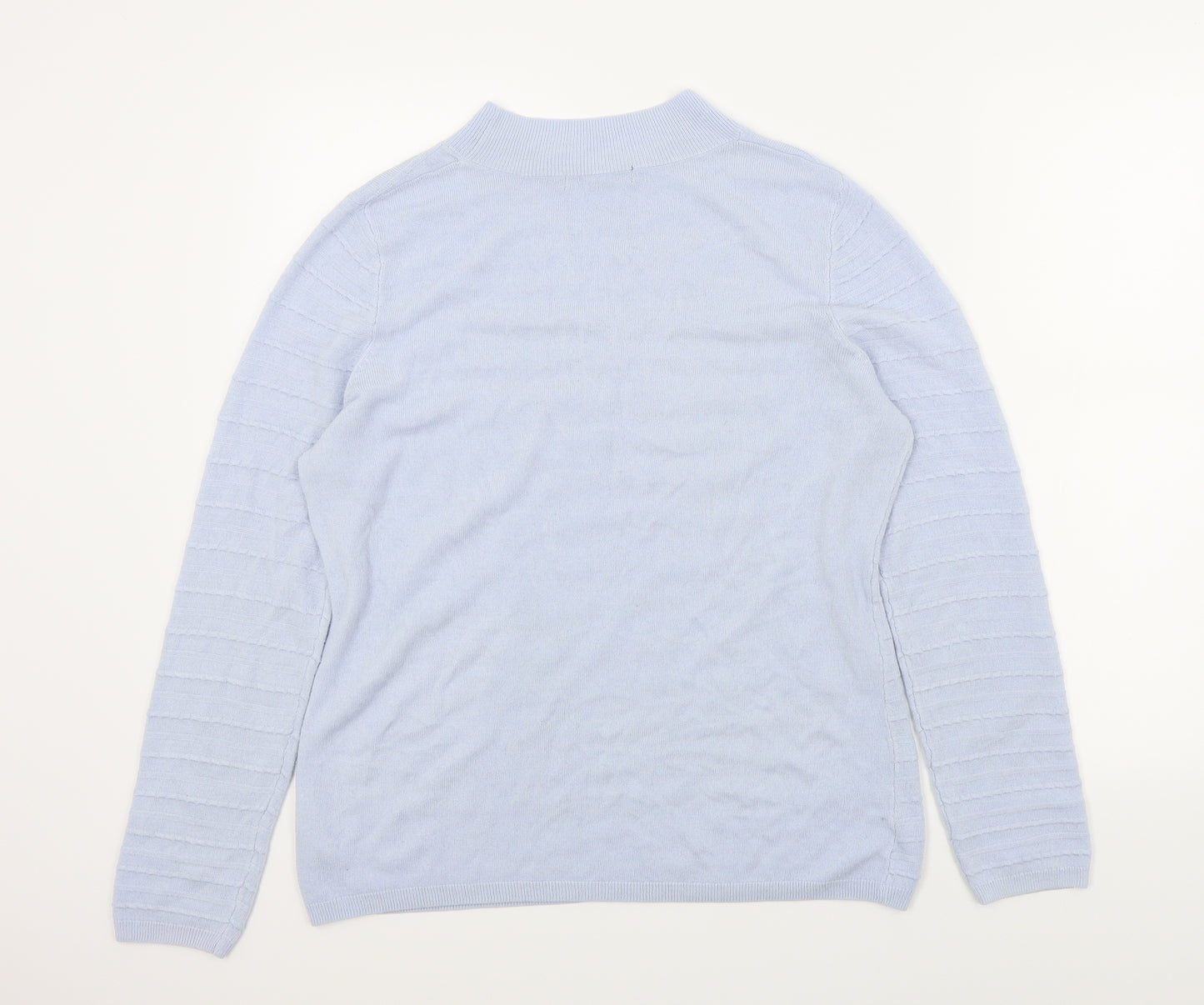 Bonmarché Womens Blue   Pullover Jumper Size M