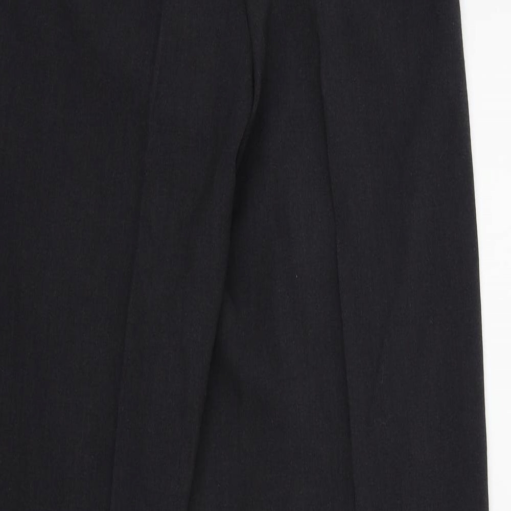 M&S Womens Grey   Trousers  Size 8 L28 in