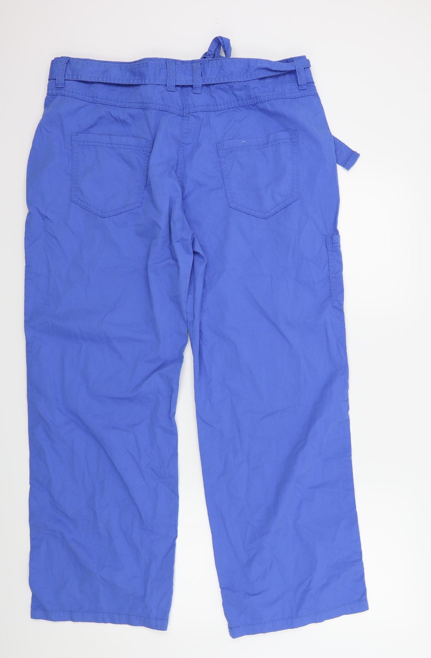 M&S Womens Blue   Trousers  Size M L29 in