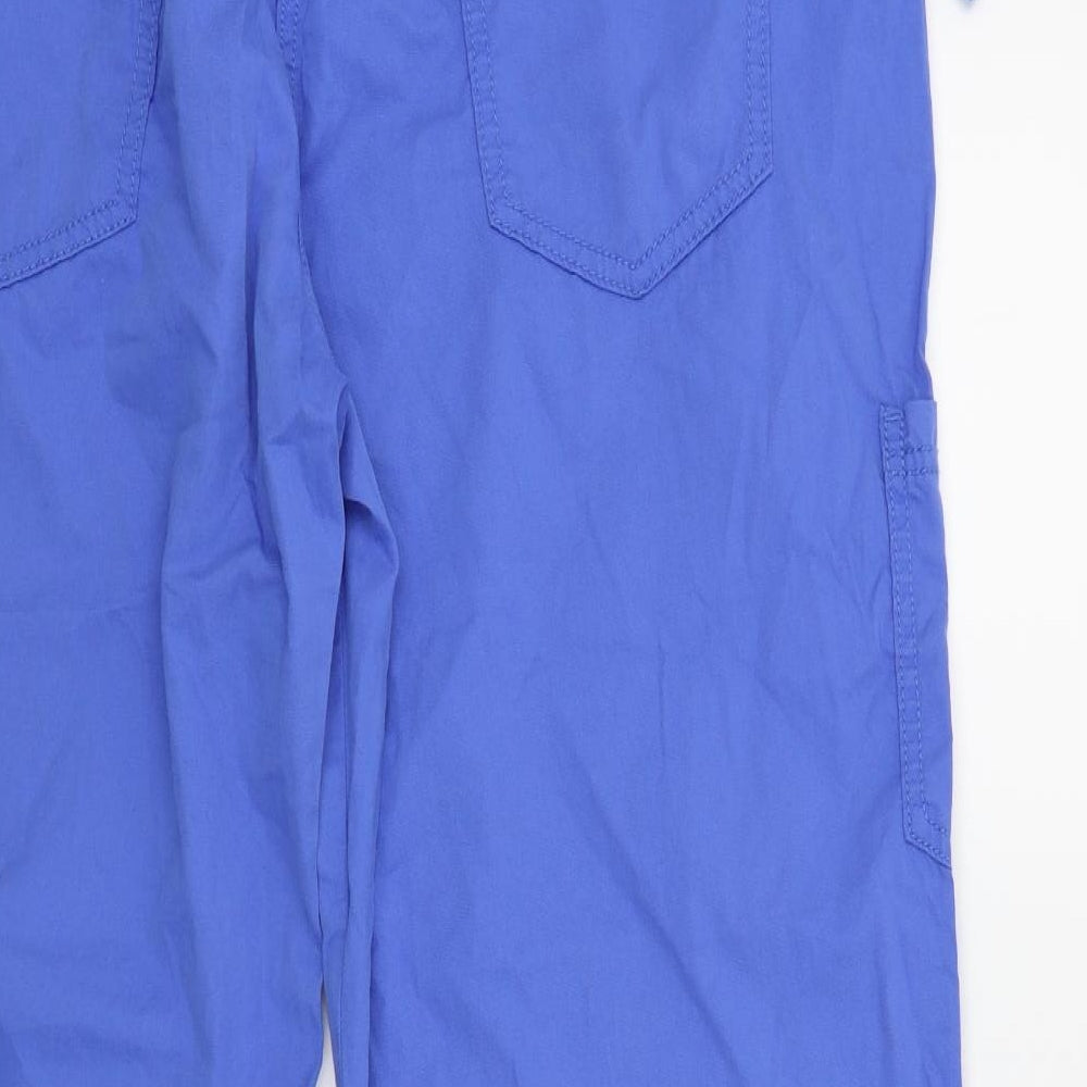 M&S Womens Blue   Trousers  Size M L29 in