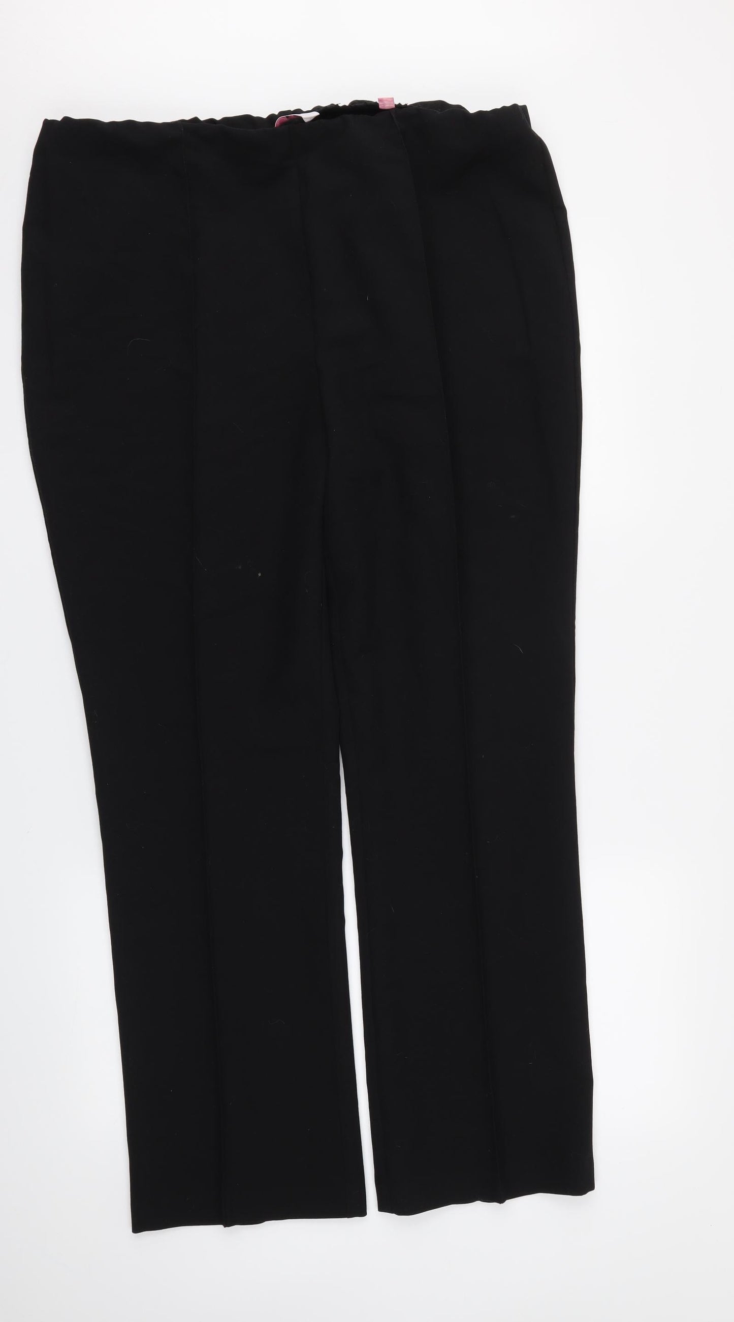 Julipa  Womens Black   Trousers  Size 18 L29 in
