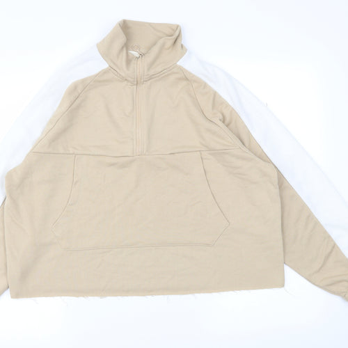 STR Womens Beige   Pullover Jumper Size M