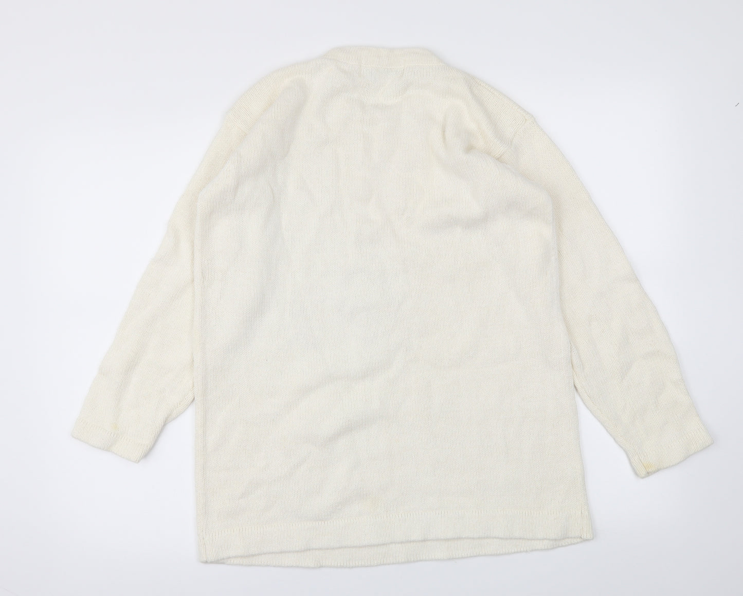 Sanco Womens Ivory   Pullover Jumper Size M