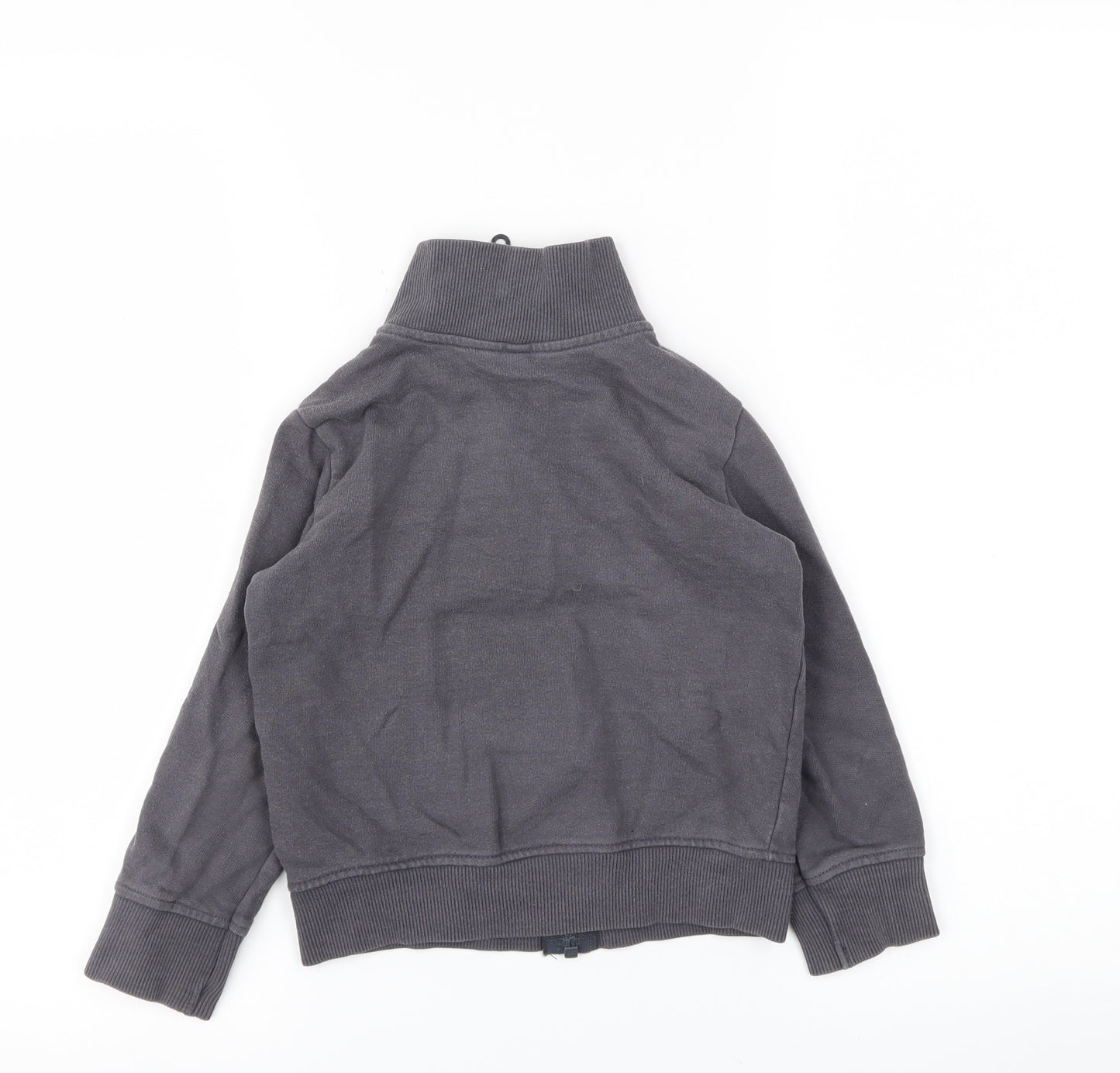United Colours  Girls Grey   Full Zip Jumper Size 2XS