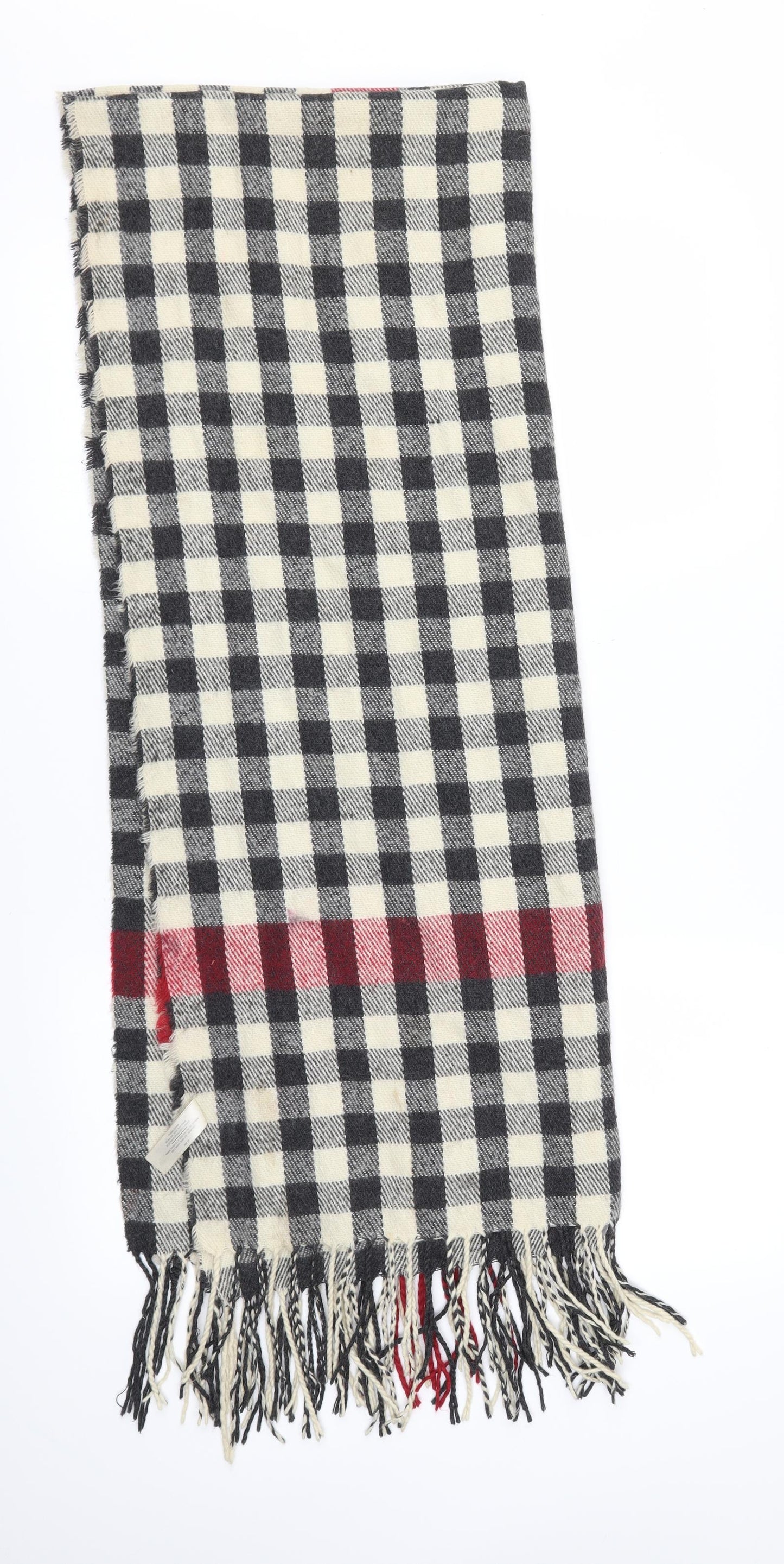 Primark Womens Ivory Check   Scarf