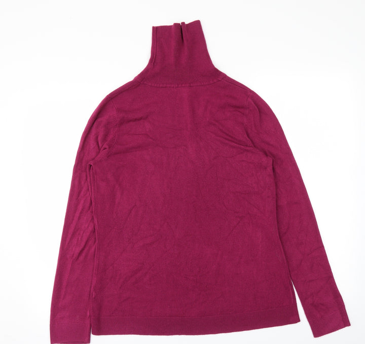 Bonmarché Womens Pink   Pullover Jumper Size 14