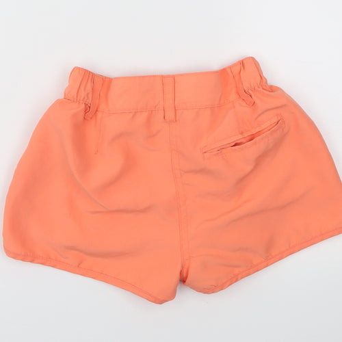 pepperts Girls Orange   Sweat Shorts Size 5-6 Years