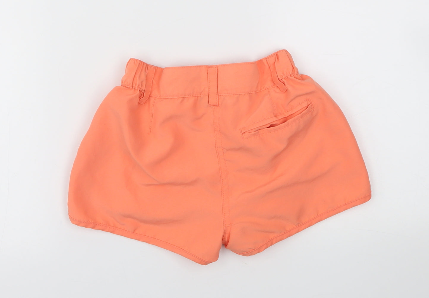 pepperts Girls Orange   Sweat Shorts Size 5-6 Years