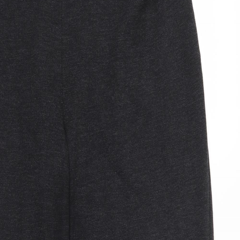 M&S Womens Grey   Trousers  Size 14 L27 in