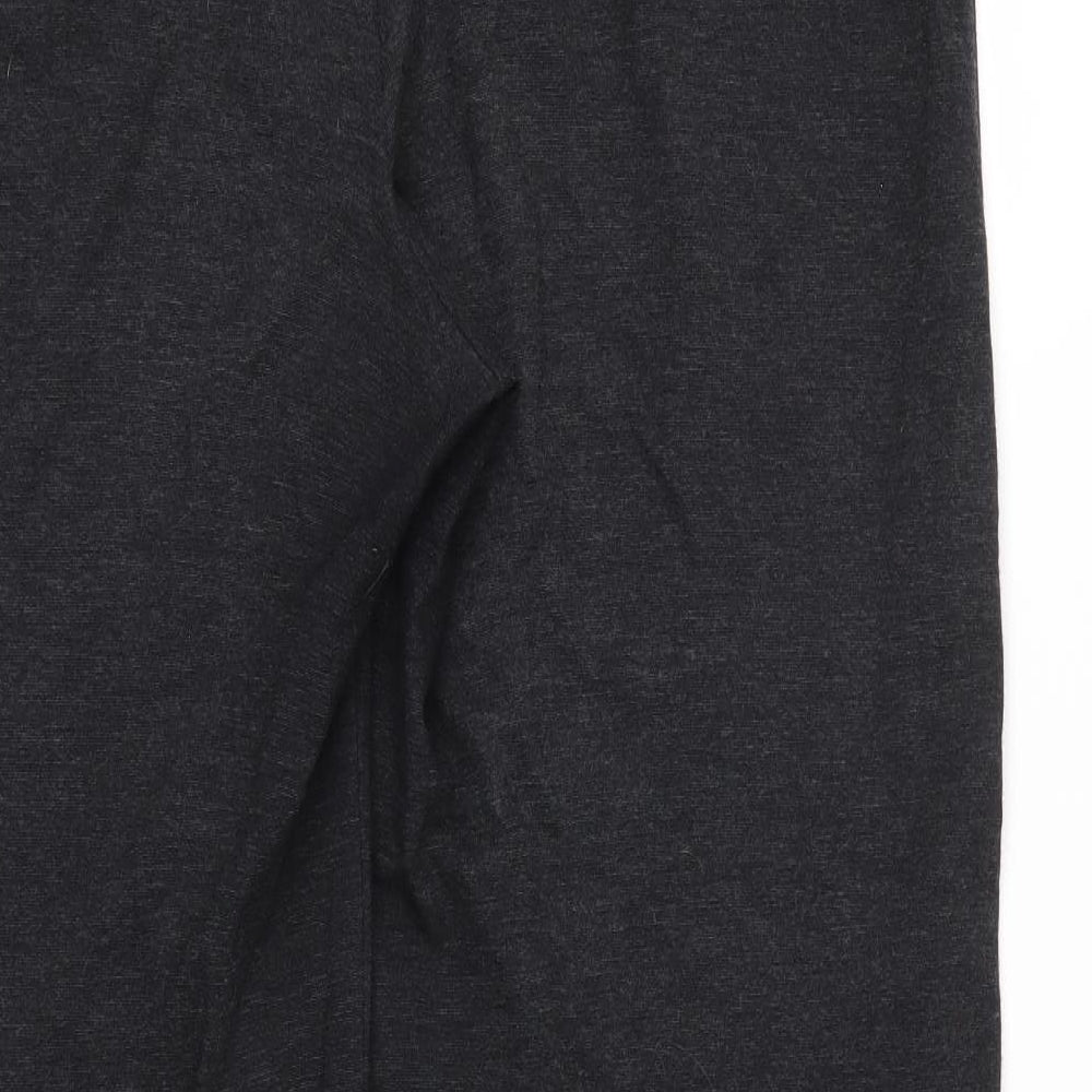 M&S Womens Grey   Trousers  Size 14 L27 in