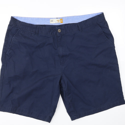 F&F Mens Blue   Chino Shorts Size 44 in