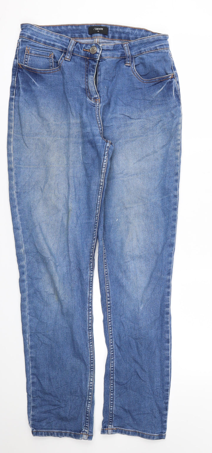 DENIM  Womens Blue   Skinny Jeans Size 10 L29 in