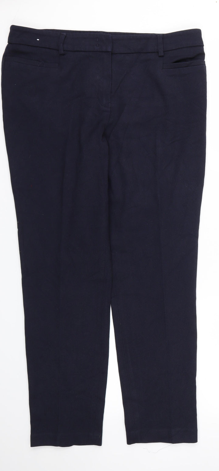 Next  Womens Blue   Trousers  Size 12 L27 in