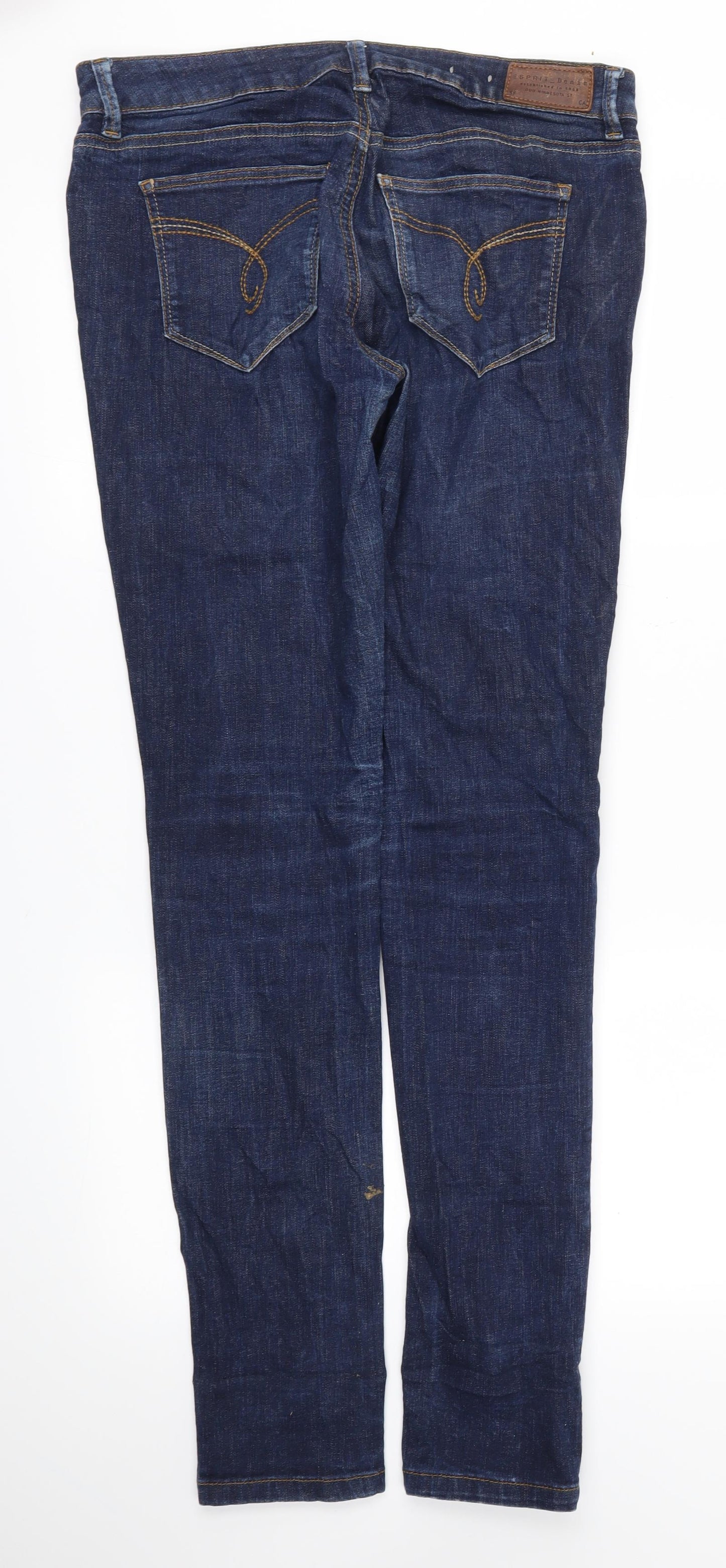Preworn Womens Blue   Skinny Jeans Size 32 L33 in