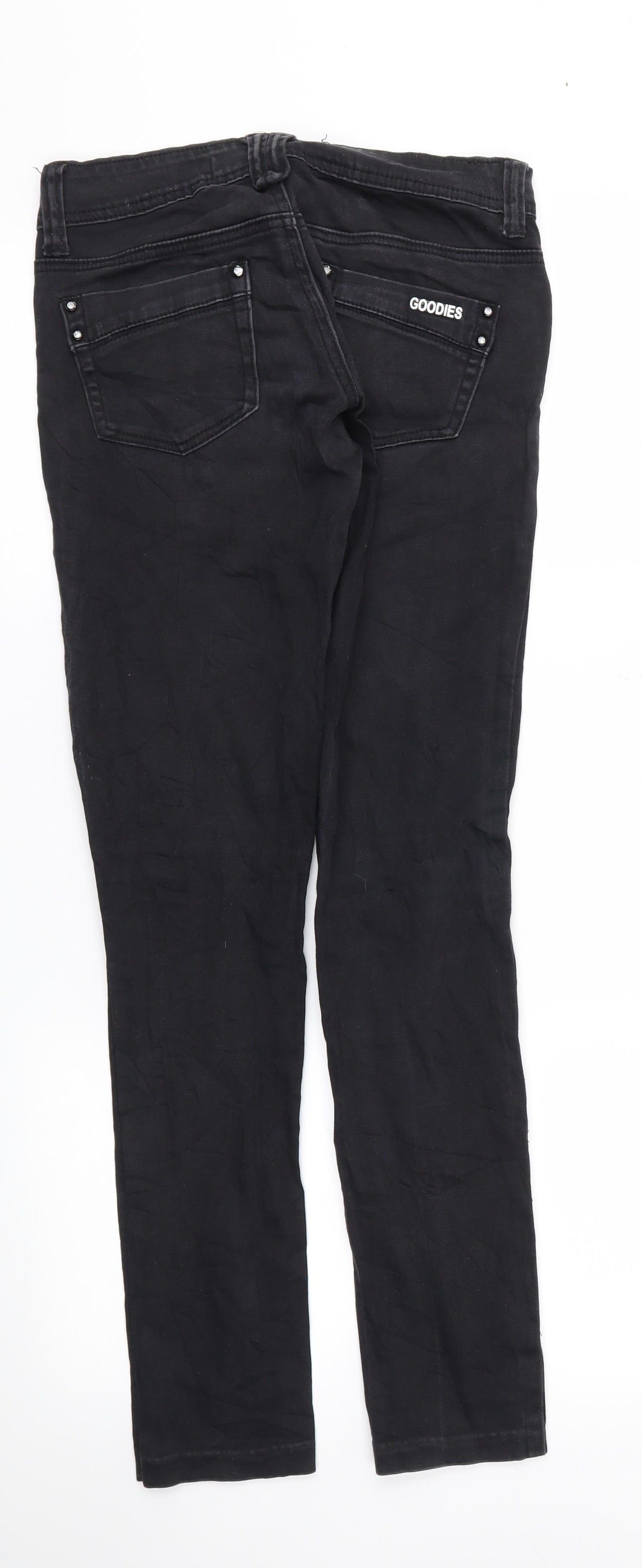 Preworn Womens Black   Skinny Jeans Size 8 L29 in