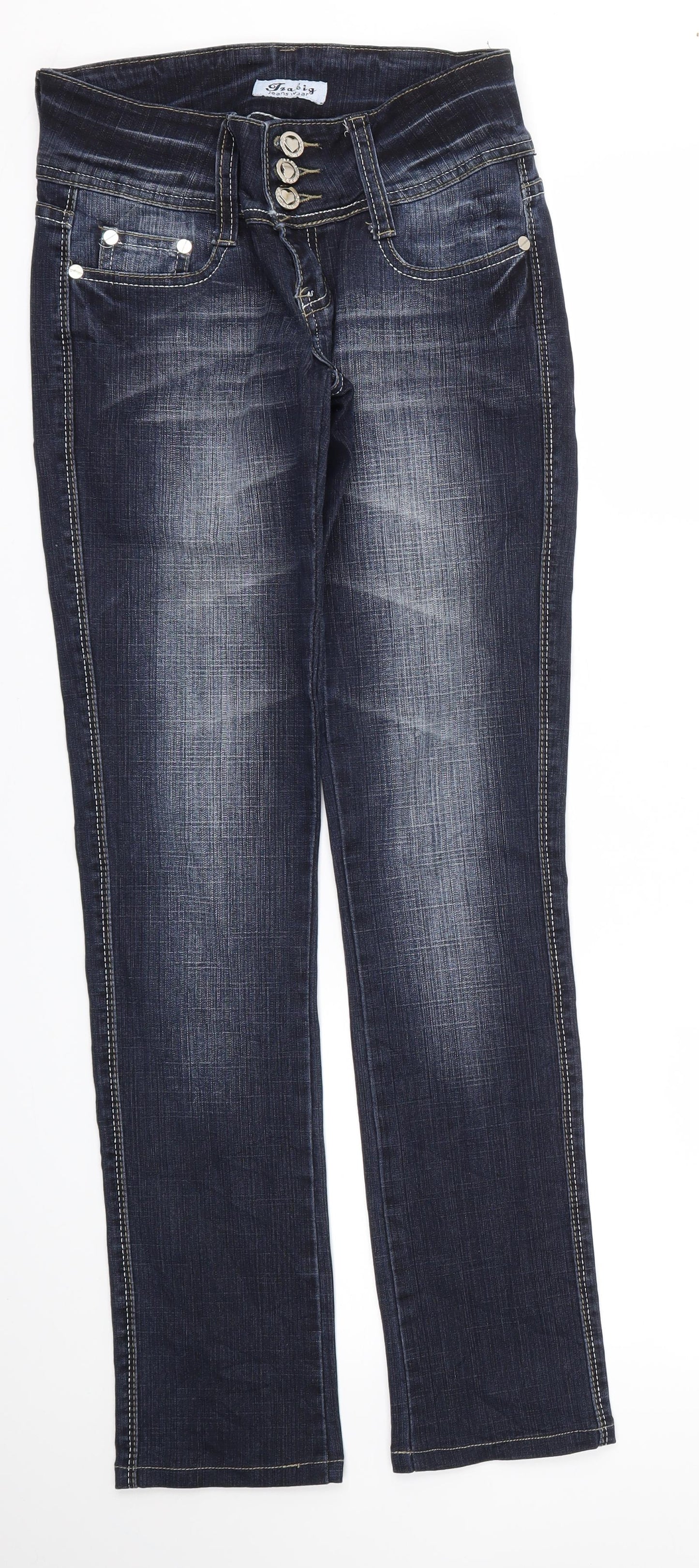 izabig  Womens Blue   Skinny Jeans Size 27 L31 in