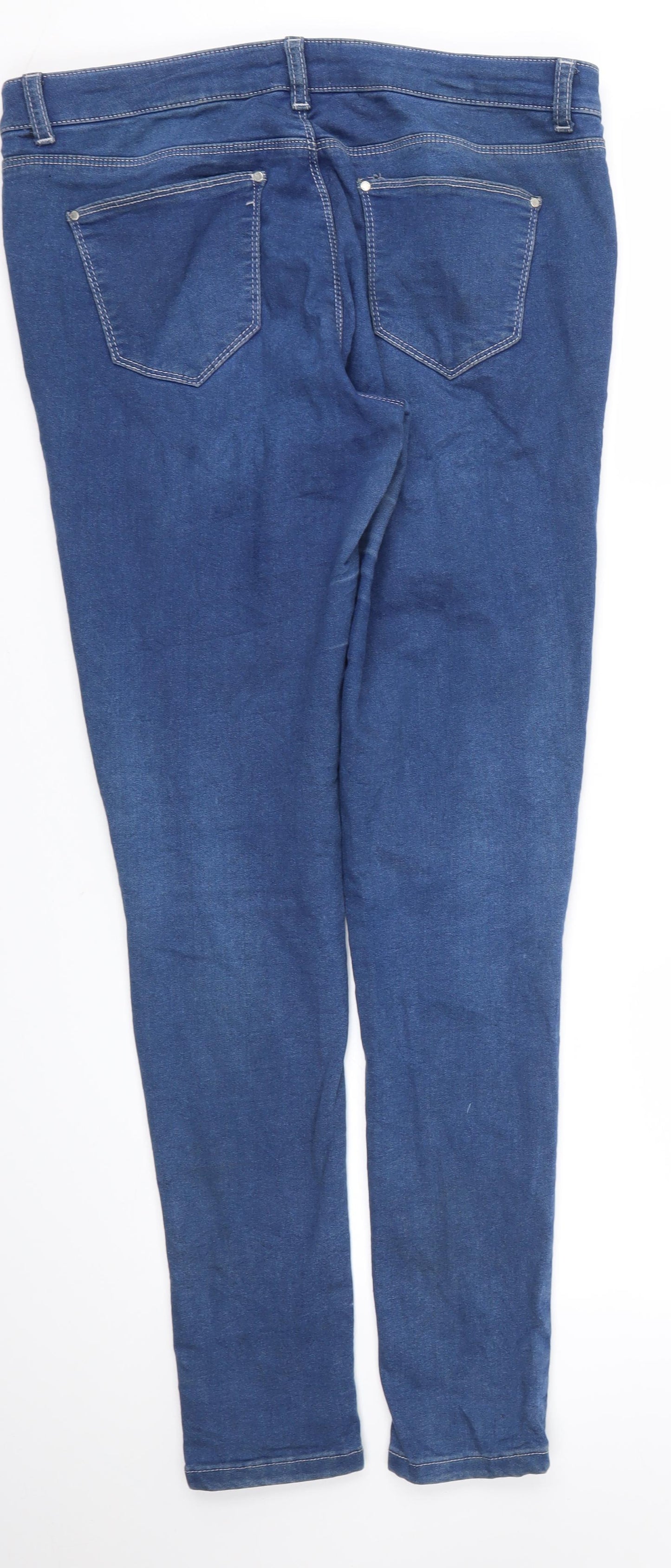 denim  Womens Blue   Skinny Jeans Size 12 L30 in