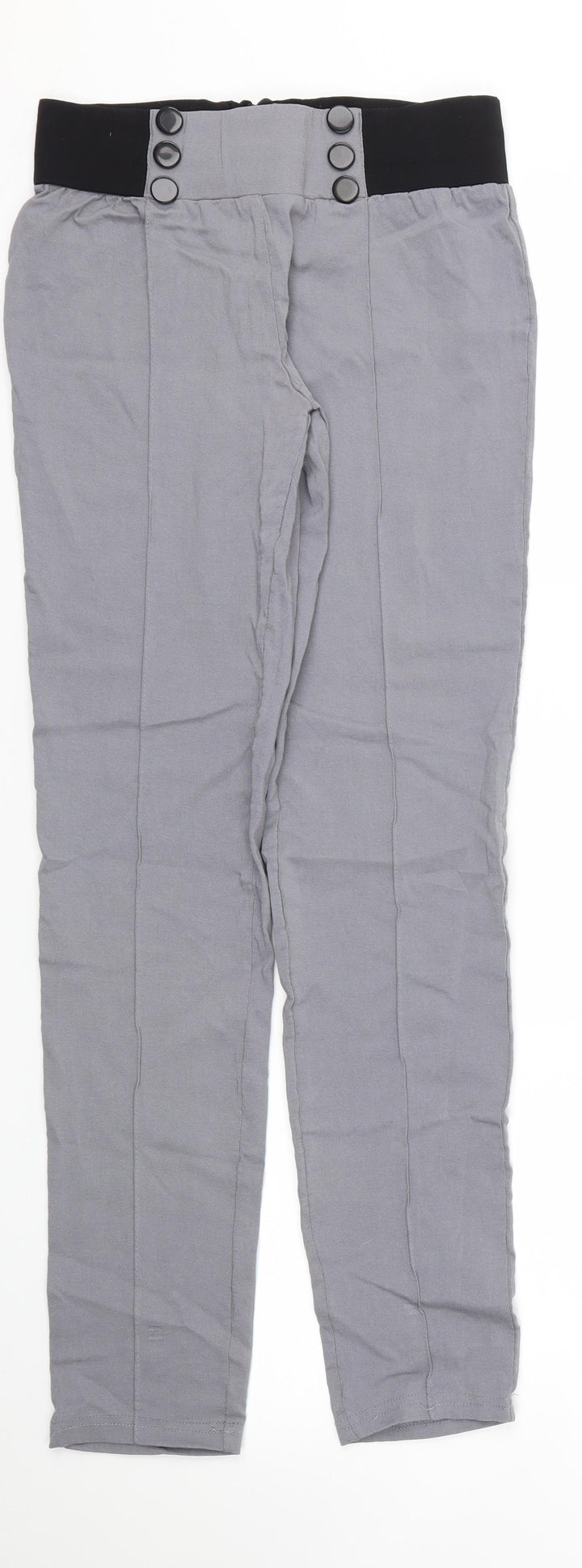 Zanzea Womens Grey   Trousers  Size 8 L27 in