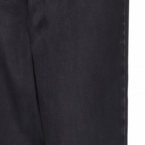 Denim & Co. Womens Black   Skinny Jeans Size 16 L28 in