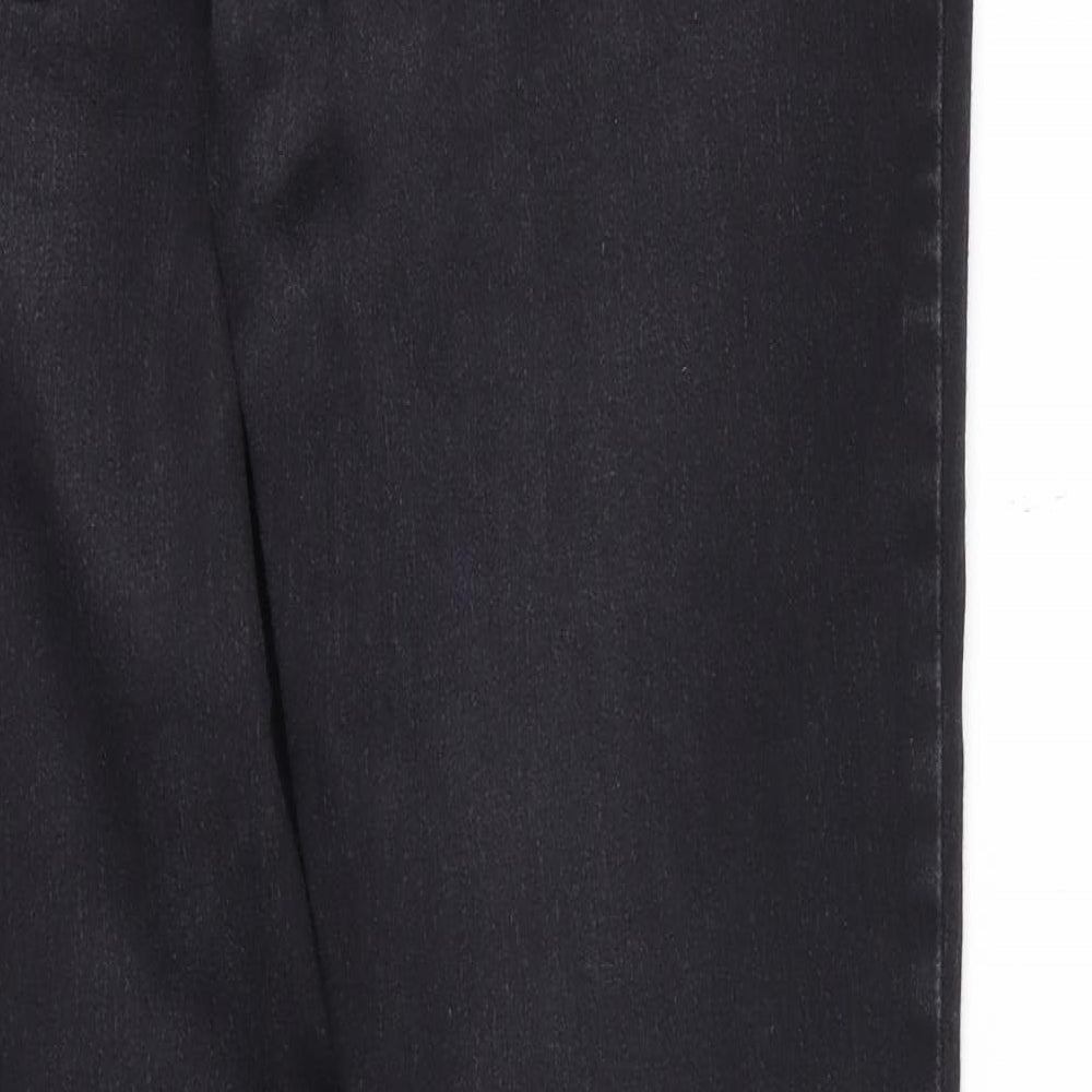 Denim & Co. Womens Black   Skinny Jeans Size 16 L28 in
