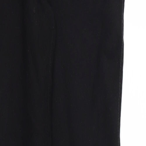Denim & Co. Womens Black   Skinny Jeans Size 10 L30 in