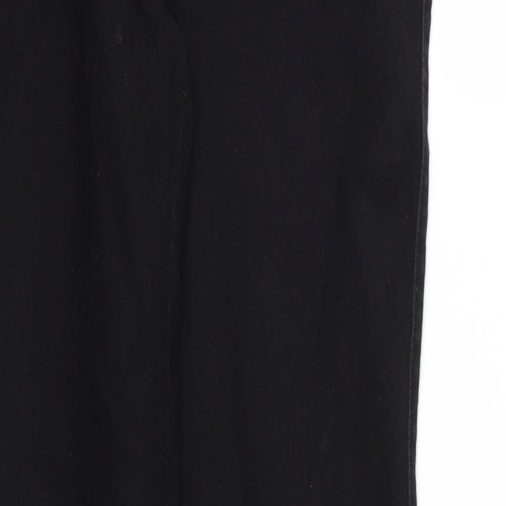 Denim & Co. Womens Black   Skinny Jeans Size 10 L30 in