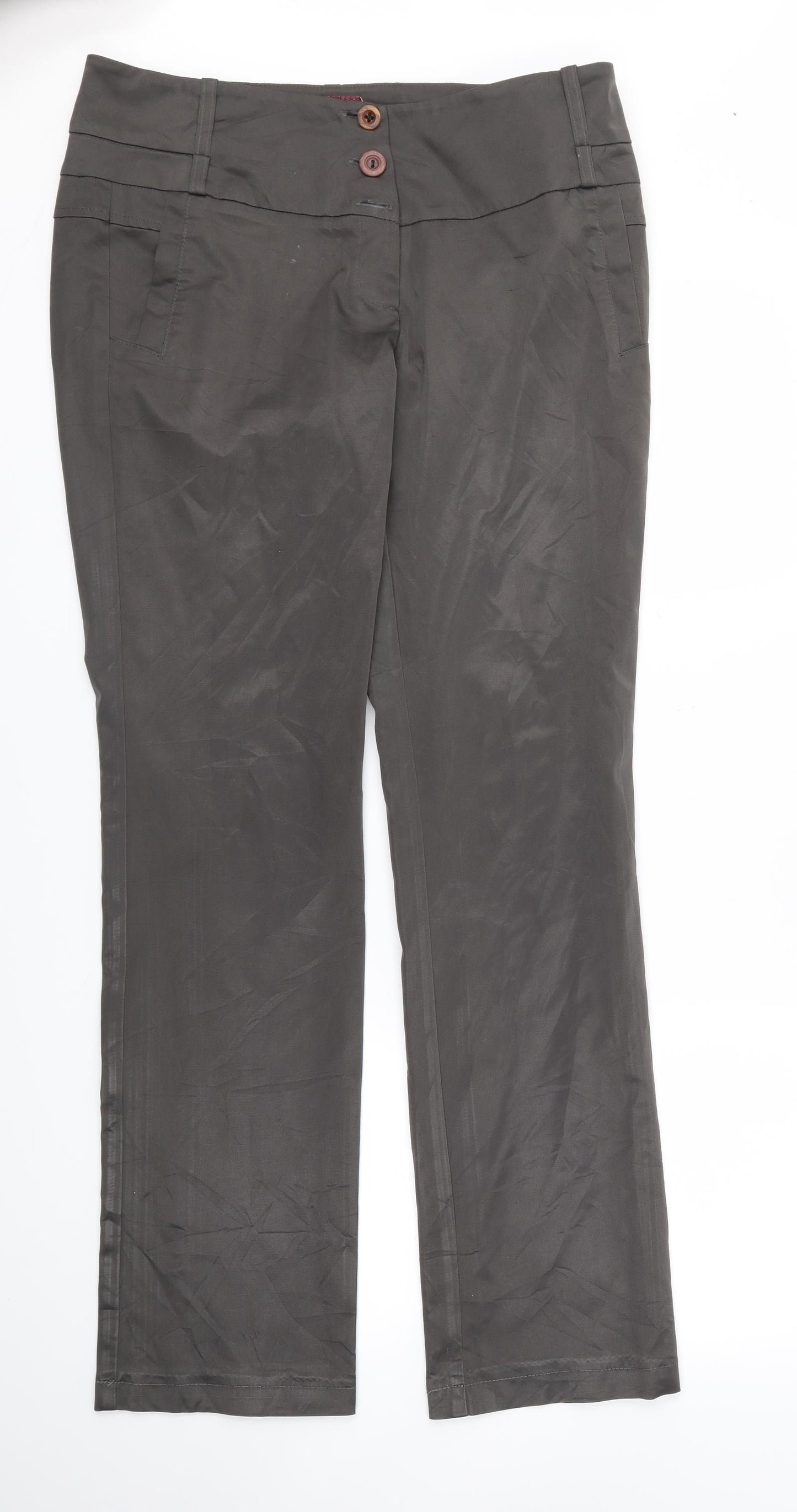 roberto  Womens Brown   Trousers  Size 34 L33 in