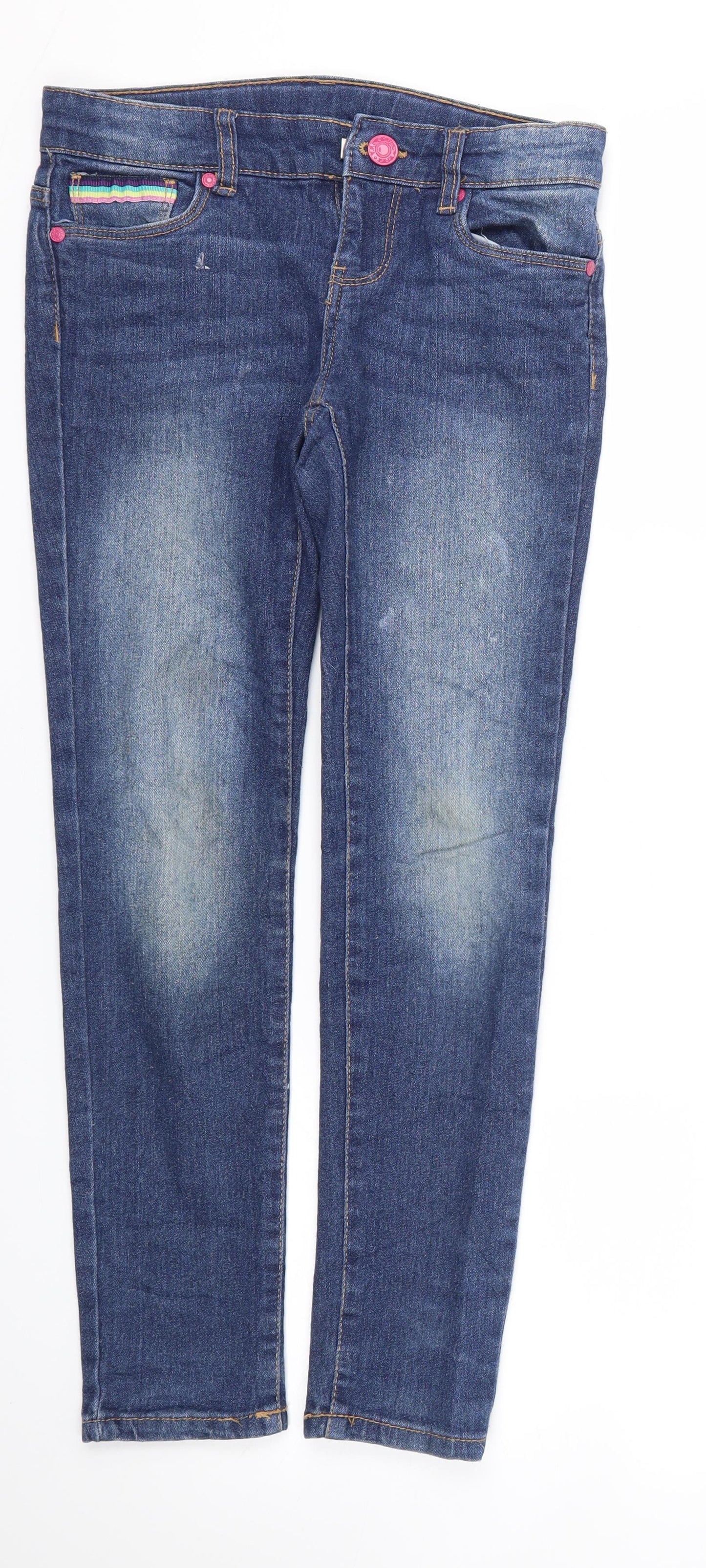 YFK Girls Blue   Skinny Jeans Size 9-10 Years