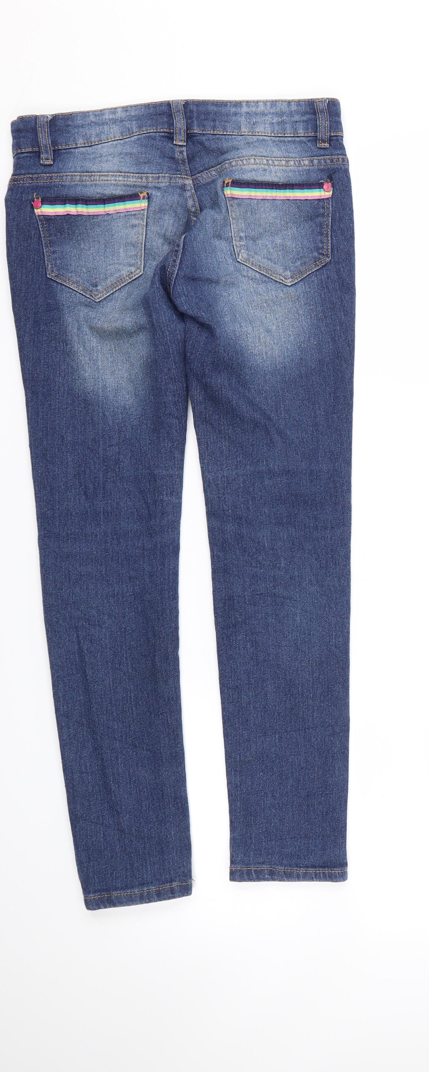 YFK Girls Blue   Skinny Jeans Size 9-10 Years