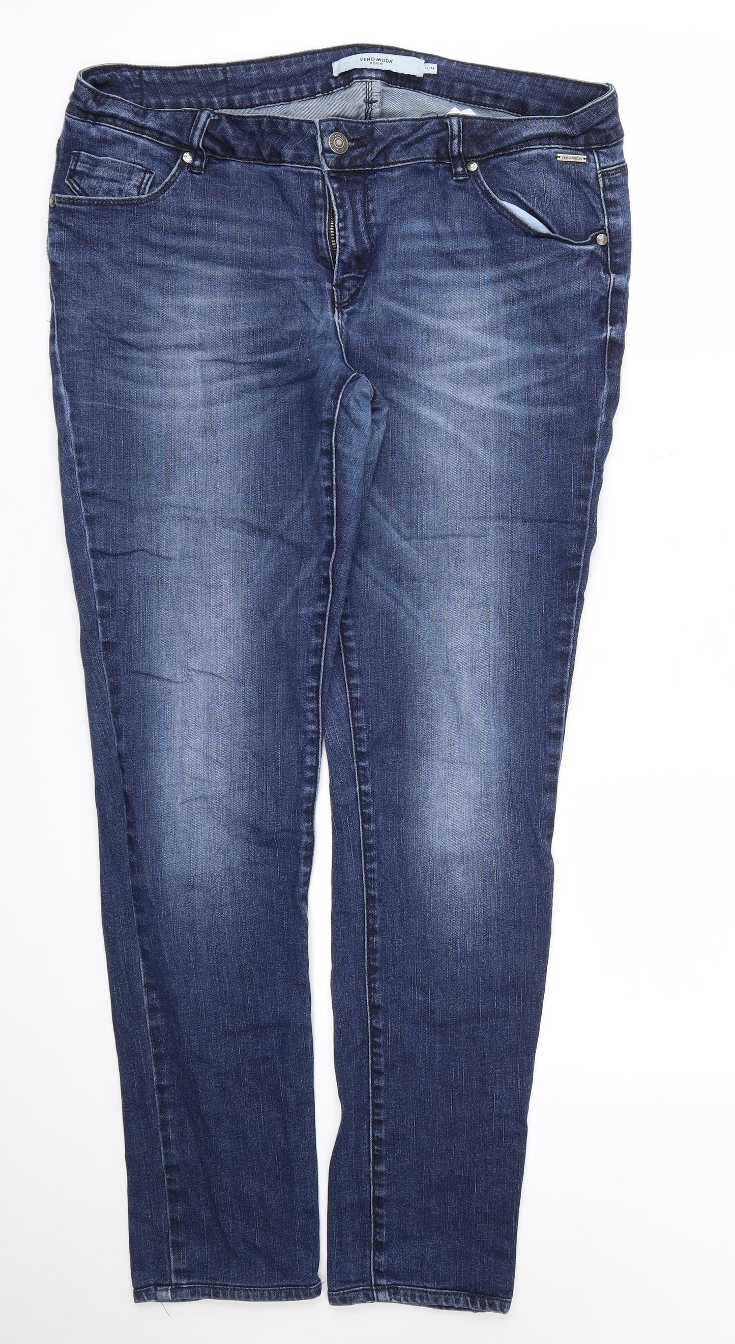 VERO MODA Mens Blue   Skinny Jeans Size 32 L34 in