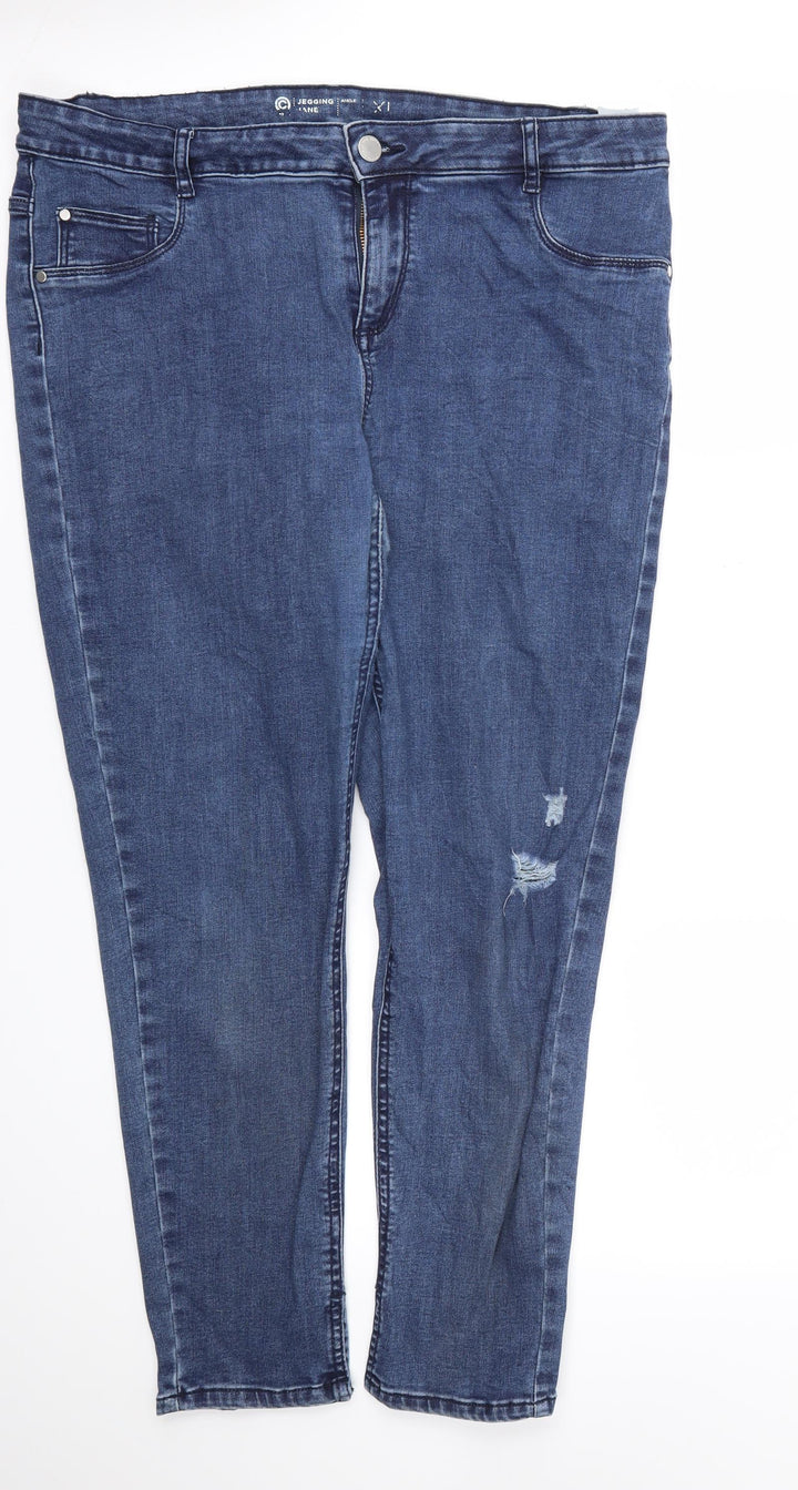 Jegging Womens Blue   Skinny Jeans Size 36 L27 in