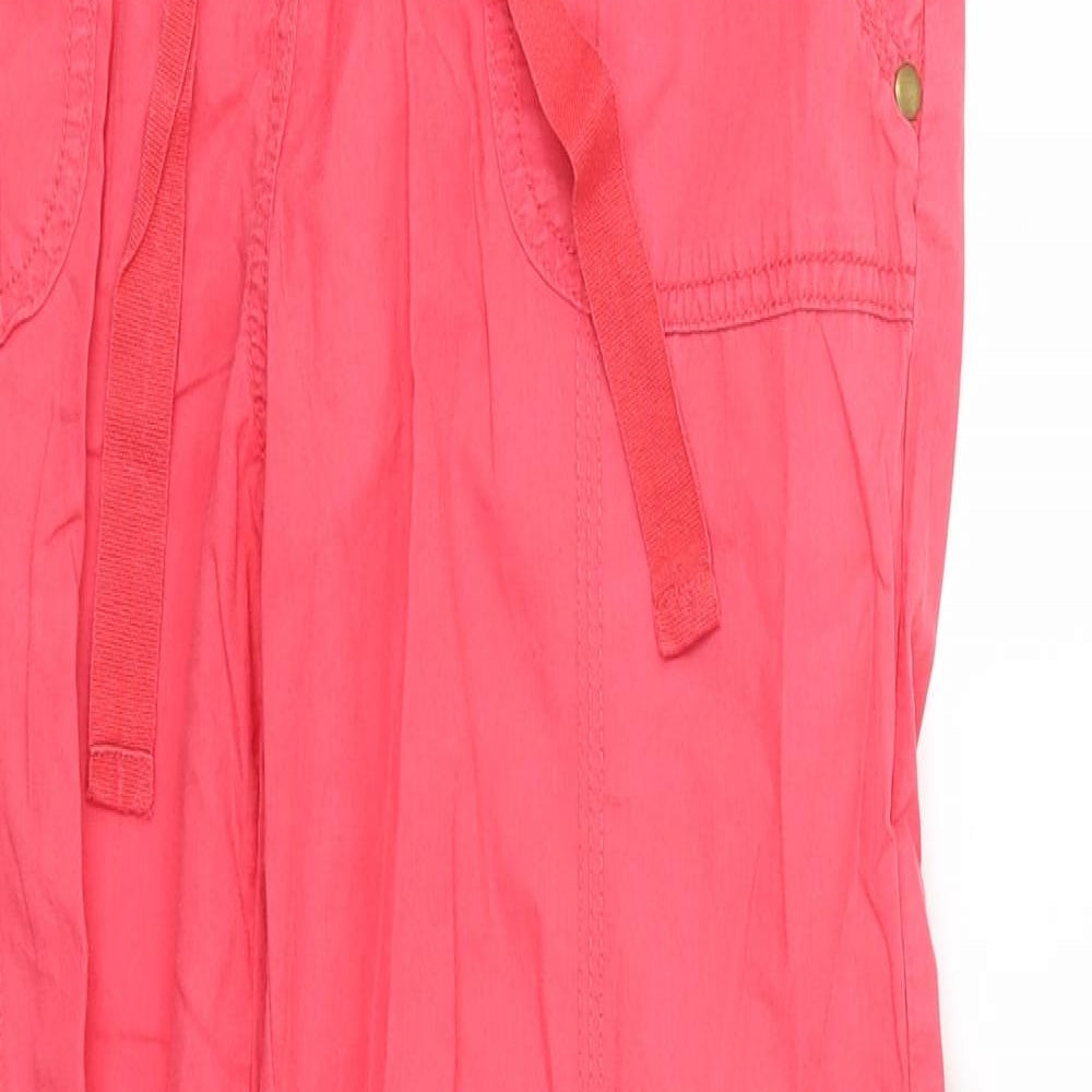 George Womens Red   Trousers  Size 8 L29 in