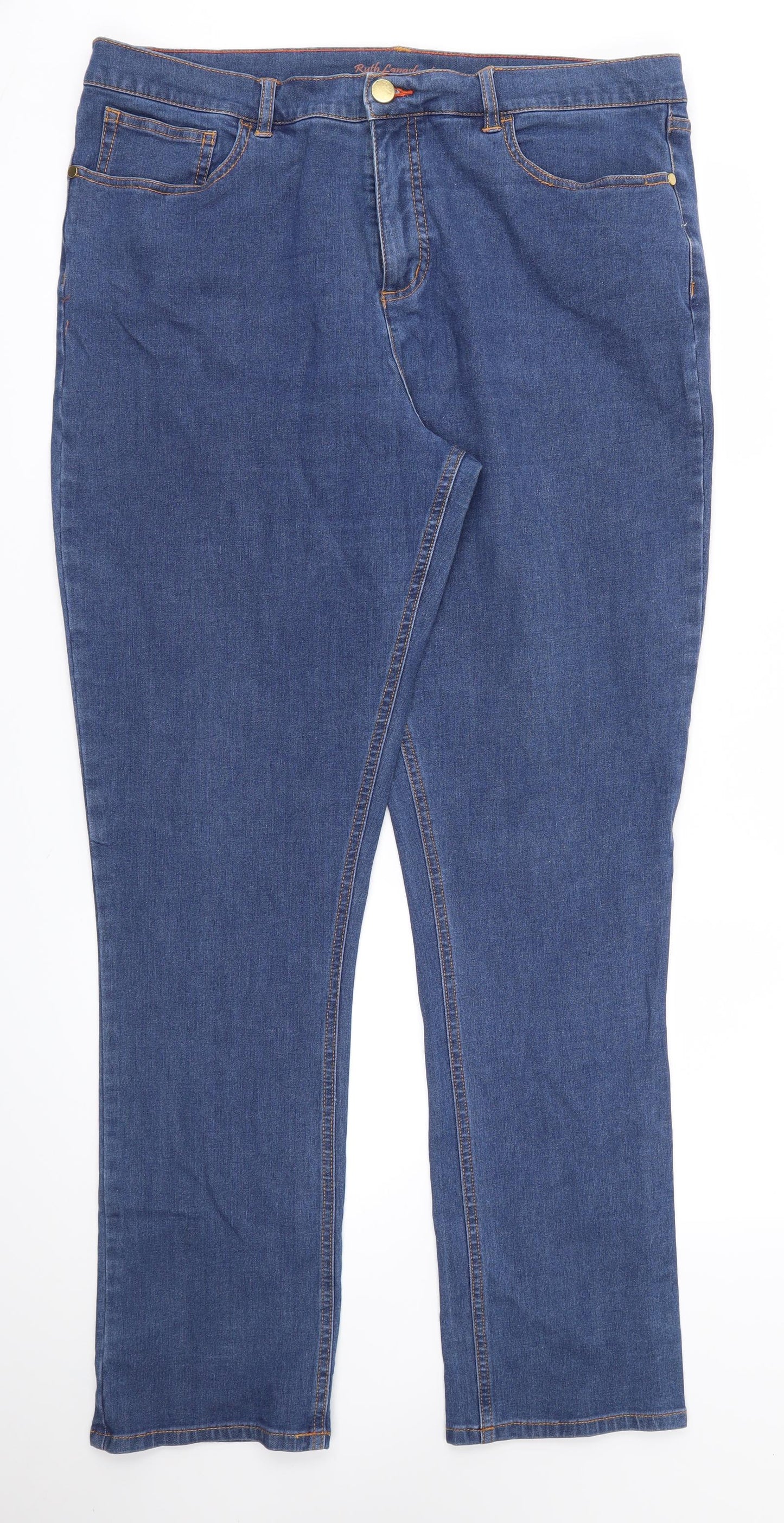 Ruth Langsford Womens Blue   Skinny Jeans Size 36 L31 in