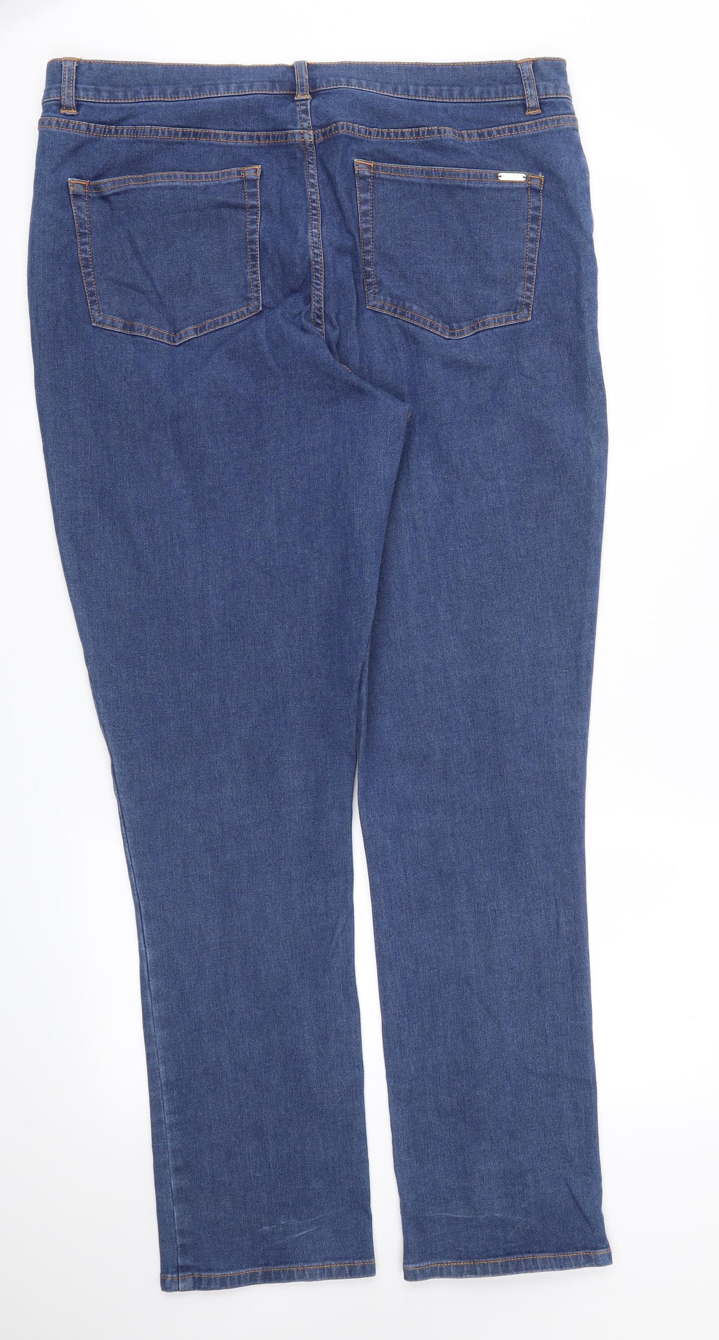 Ruth Langsford Womens Blue   Skinny Jeans Size 36 L31 in