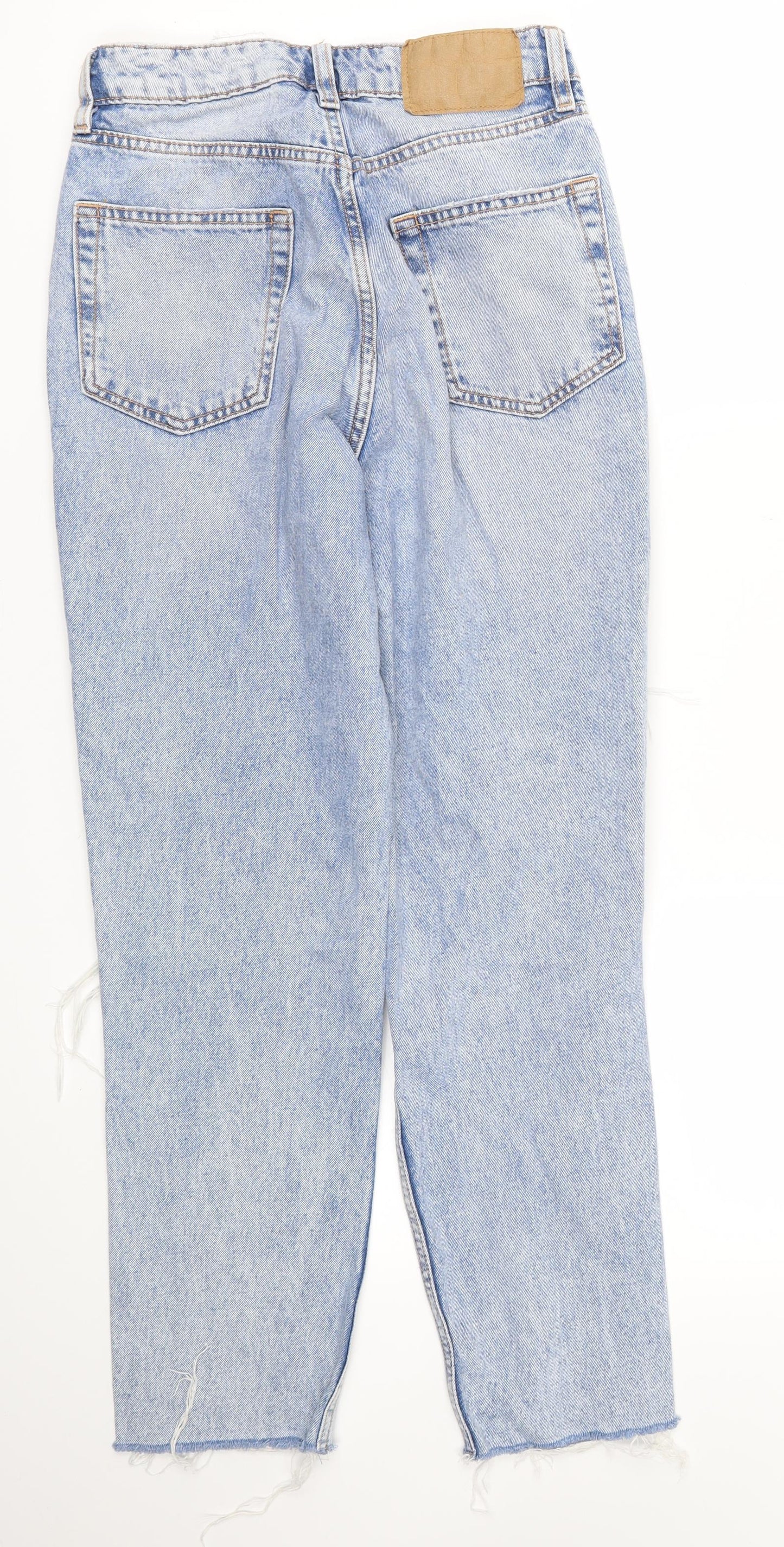 H&M Womens Blue   Skinny Jeans Size 8 L26 in