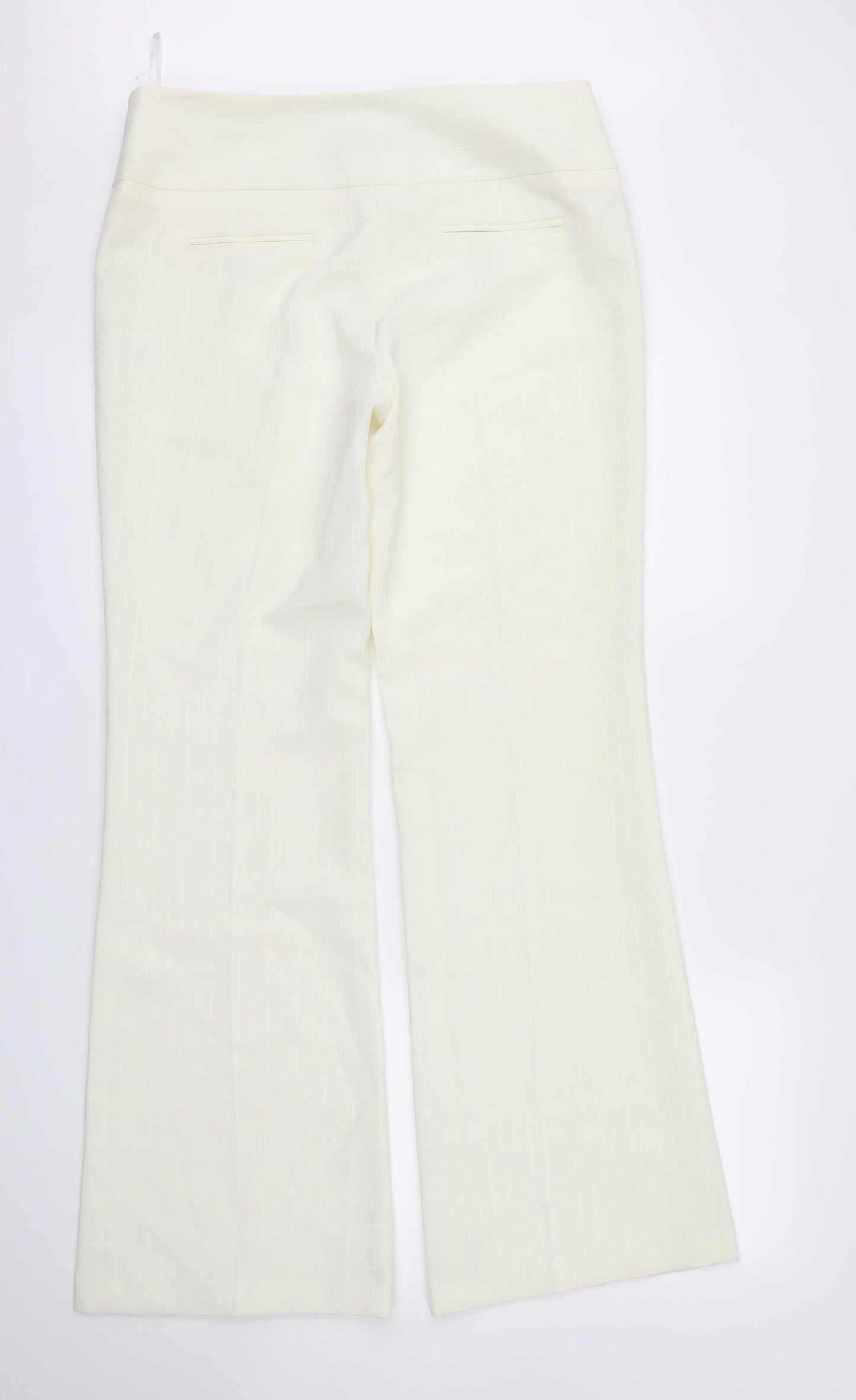EVIE  Womens Ivory   Trousers  Size 12 L31 in