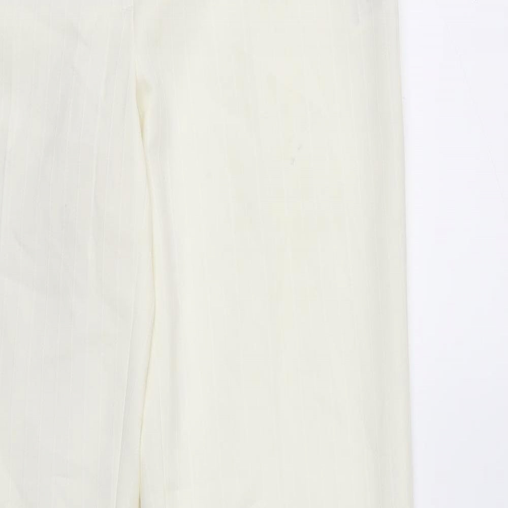EVIE  Womens Ivory   Trousers  Size 12 L31 in