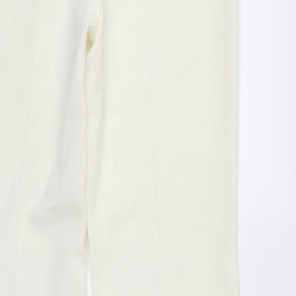 EVIE  Womens Ivory   Trousers  Size 12 L31 in