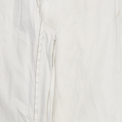 FIVE Womens Ivory   Skinny Jeans Size 10 L25 in
