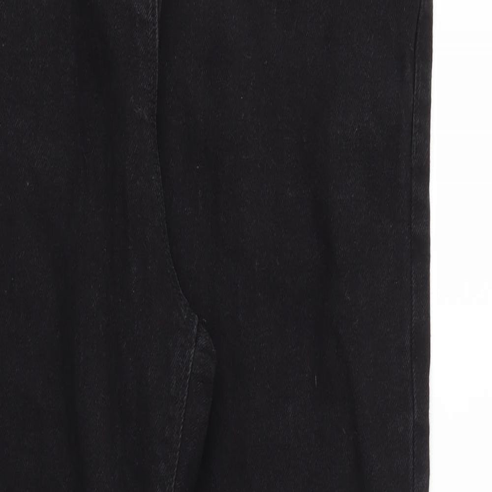 Papaya Womens Black   Skinny Jeans Size 14 L25 in