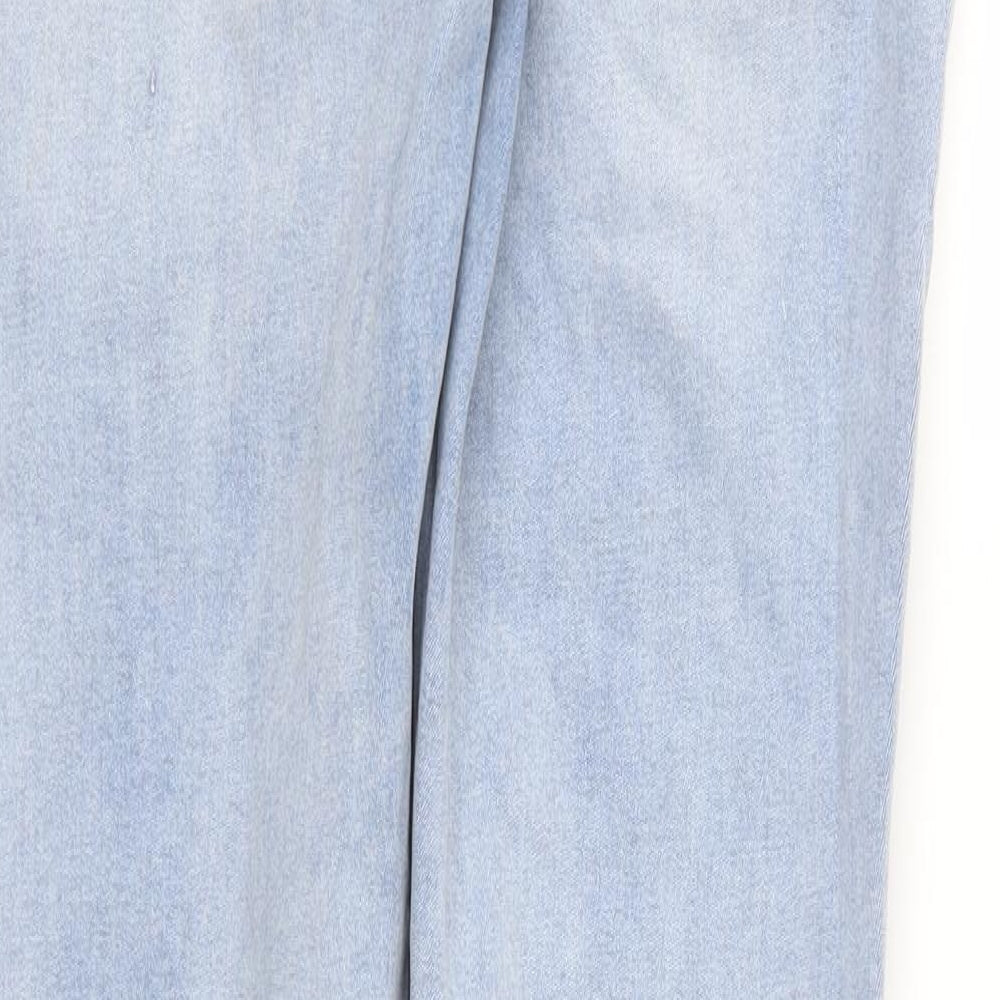 Denim & Co. Womens Blue   Skinny Jeans Size 14 L28 in