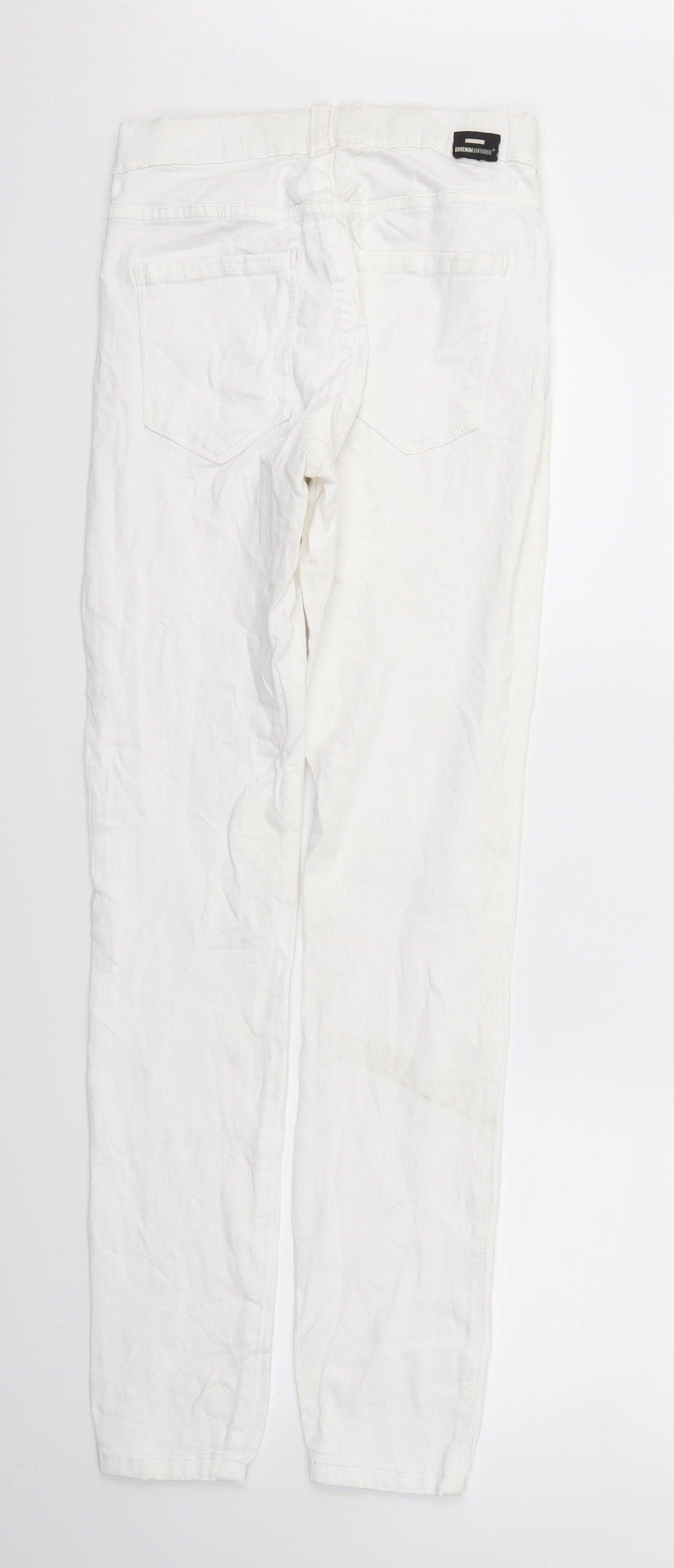 Preworn Womens White   Skinny Jeans Size S L30 in