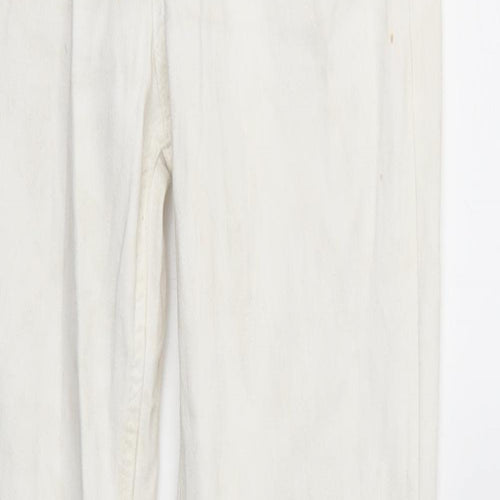 Topshop Womens White   Skinny Jeans Size 26 L32 in
