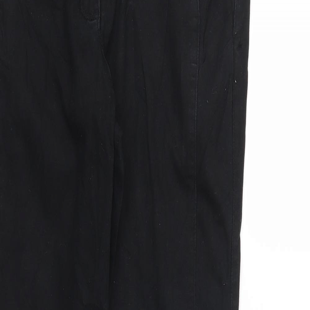 Preworn Womens Black   Skinny Jeans Size 12 L31 in